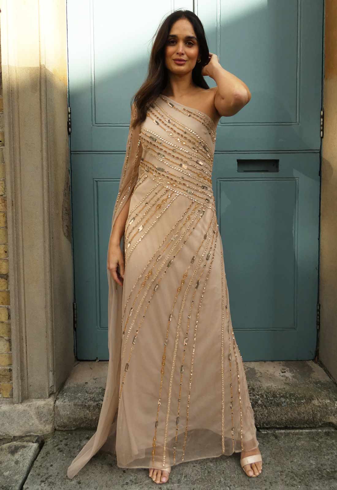 Raishma Couture Natural Kalina Gown-0