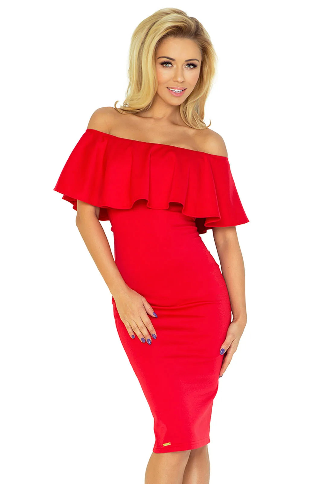 LBD Exclusive Red Scarlett Dress-0