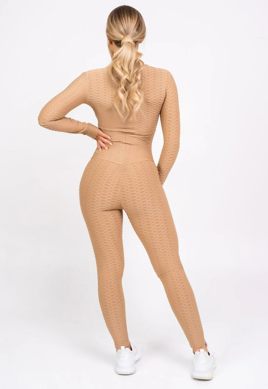 Nazz Collection Sand Cali Jumpsuit -101587