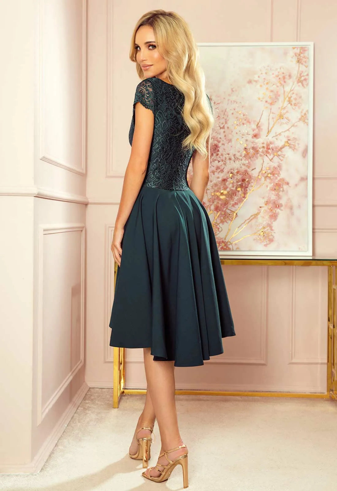 LBD Exclusive Green Patricia Party Dress-97183