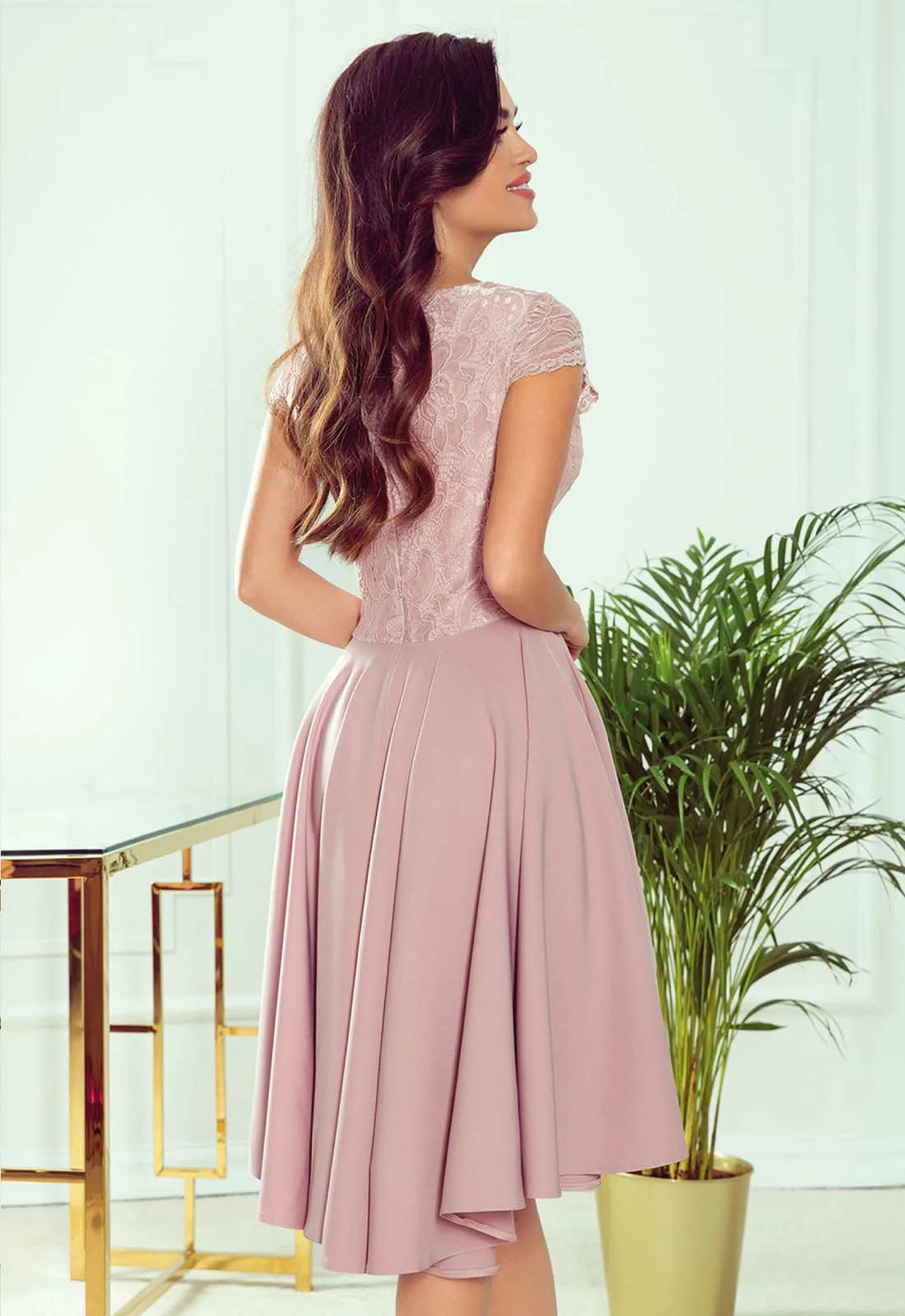 LBD Exclusive Pink Patricia Party Dress-97225
