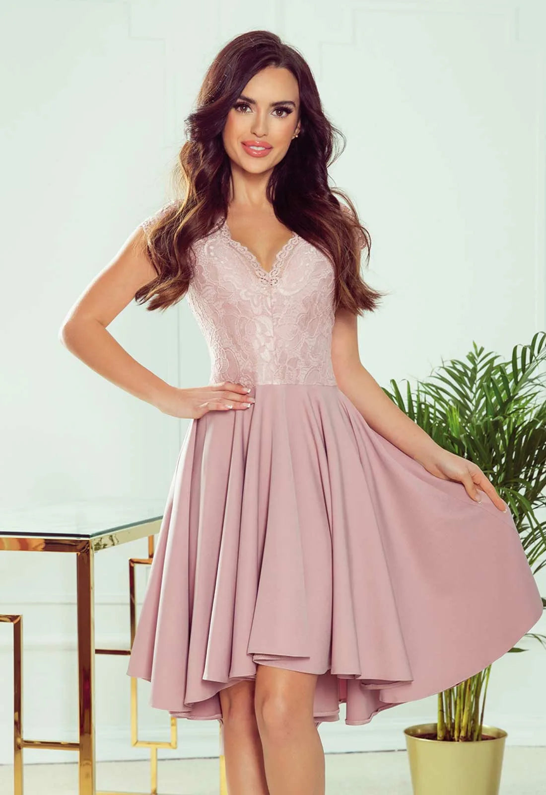 LBD Exclusive Pink Patricia Party Dress-97229