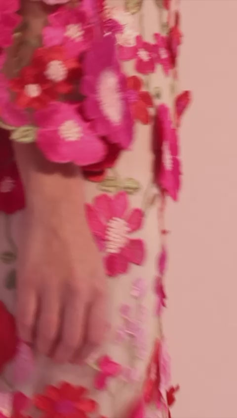 pink Carrie Designer dress exclusive to Little Black Dress