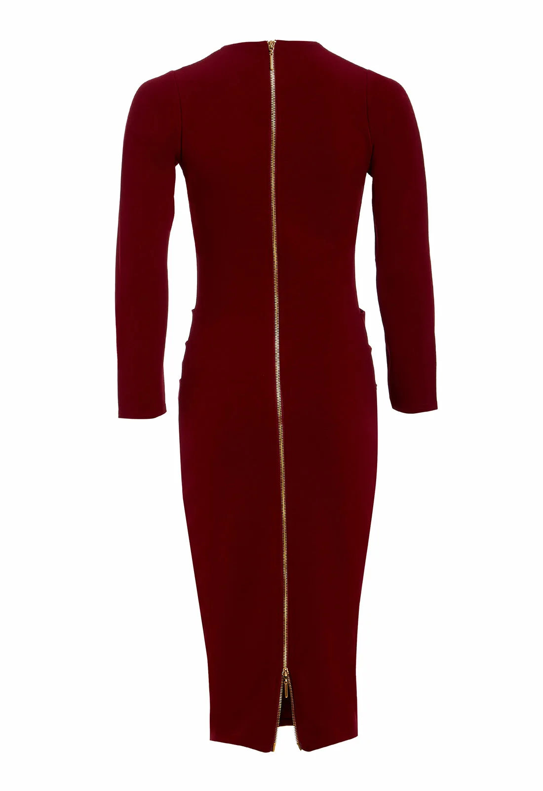 Honor Gold Kelsey Midi Dress in Berry -6098
