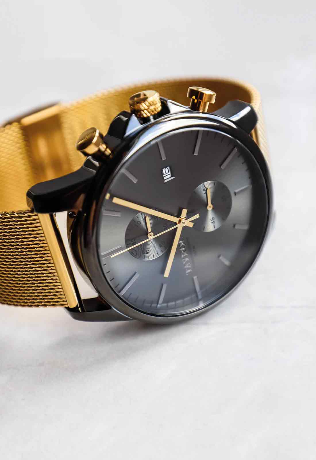 Tayroc Rapture Mens Gold Dress Watch One Size