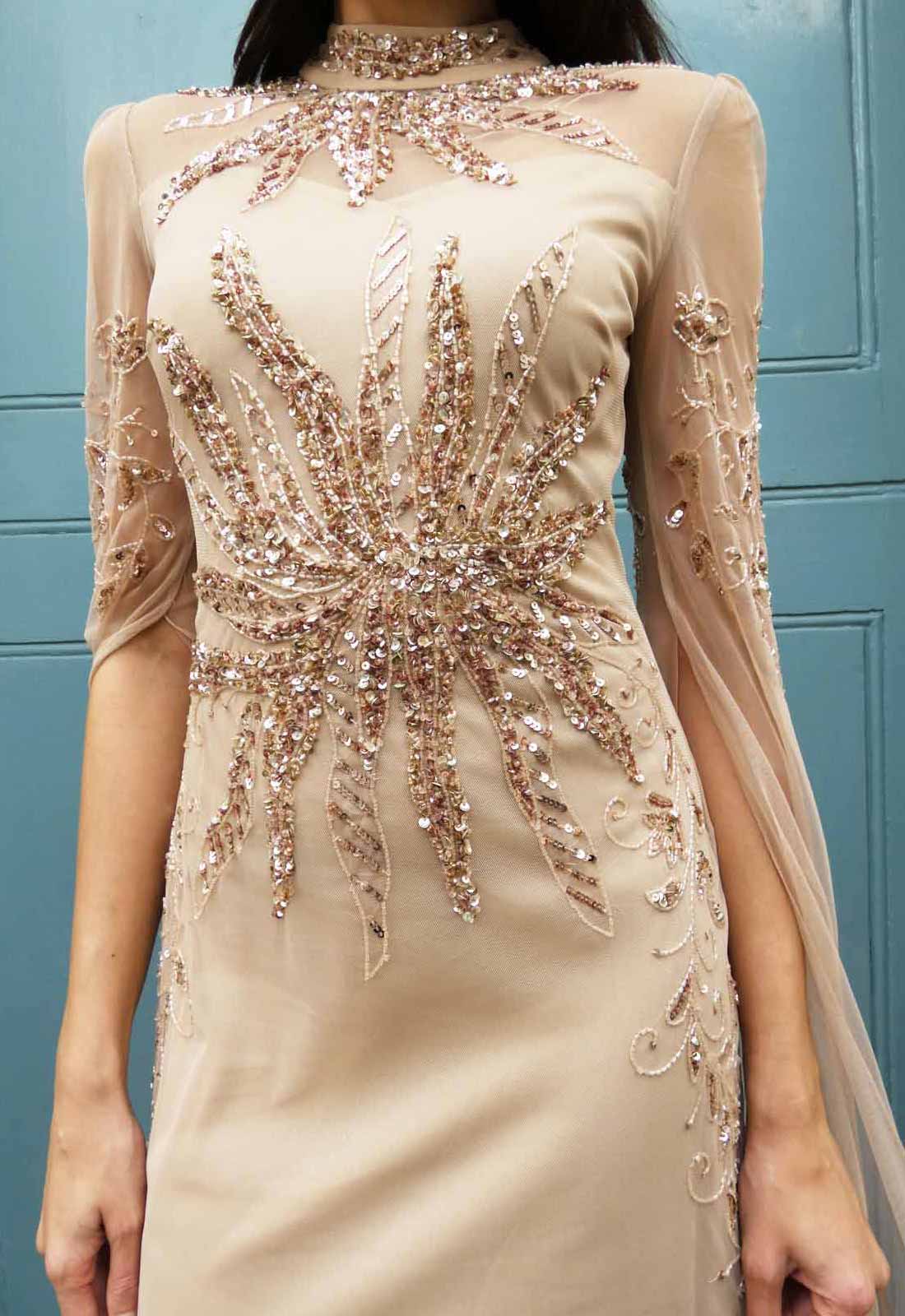 Raishma Couture Natural Rowan Gown-120193