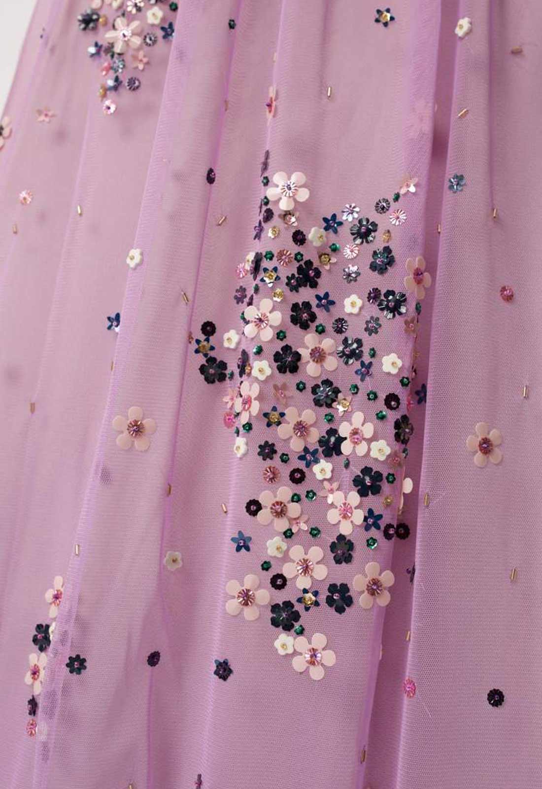Raishma Lilac Summer Maxi Dress-98849