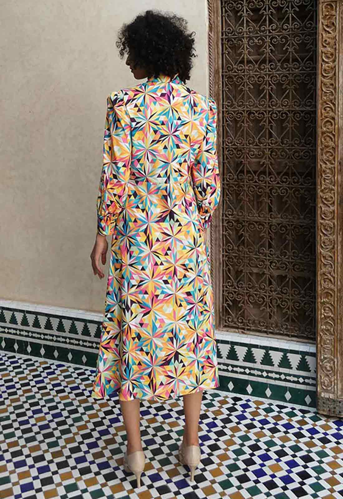 Raishma Studio Thea Print Dress-116570